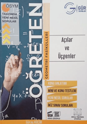 Gür Yayınları Öğreten Matematik Fasikülleri - Açılar ve Üçgenler Konu Anlatımlı - 1