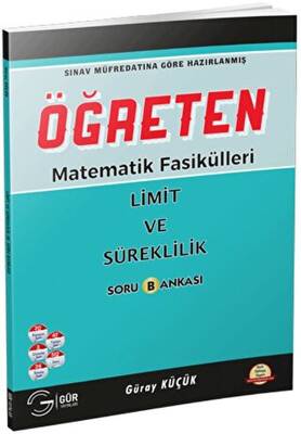 Gür Yayınları Öğreten Matematik Fasikülleri - Limit ve Süreklilik Soru Bankası - 1