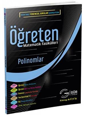 Gür Yayınları Öğreten Matematik Fasikülleri - Polinomlar Konu Anlatımlı - 1
