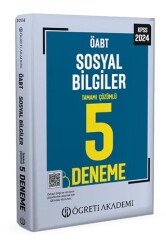 Öğreti Akademi 2024 KPSS ÖABT Sosyal Bilgiler Tamamı Çözümlü 5 Deneme - 1