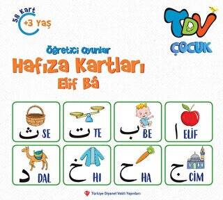 Öğretici Oyunlar Hafıza Kartları Elif Ba 58 Kart - 1