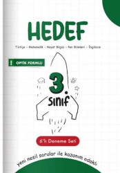 Öğretir Yayınları 3. Sınıf Hedef 6`lı Deneme Seti - 1