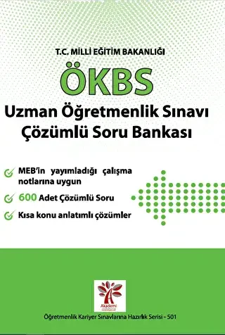 Akademi Consulting Training ÖKBS Uzman Öğretmenlik Sınavı Çözümlü Soru Bankası - Akademi Consulting Training