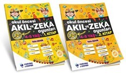 Okul Öncesi Akıl ve Zeka Oyunları 4-5 Yaş Seti Curious and Genius - Curious & Genius