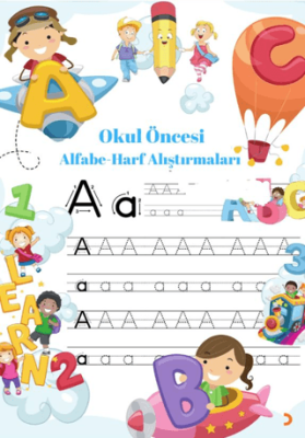 Okul Öncesi Alfabe - Harf Alıştırmaları - 1