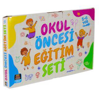 Okul Öncesi Neşeli Eğitim Seti 5 Kitap Set - 1