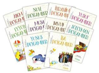 Okul Öncesi Peygamber Hikayeleri Seti 10 Kitap Takım - 1