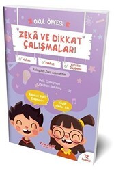 Okul Öncesi Zeka ve Dikkat Çalışmaları Seti 12 Kitap - Yumurcak Yayınları