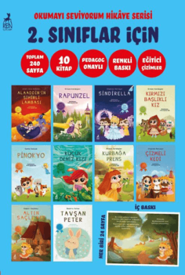Okumayı Seviyorum Hikâye Serisi 2. Sınıflar İçin 10 Kitap - 1
