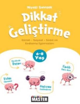 Okyanus Yayınları 6-8 Yaş Junior Master Dikkat Geliştirme Egzersizleri - 1