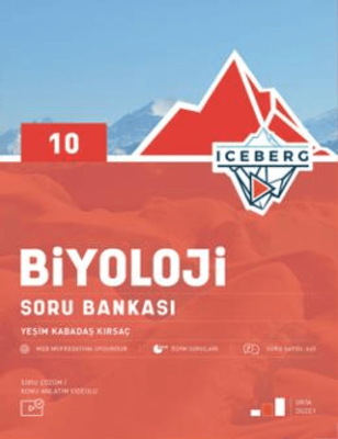 Okyanus Yayınları 10. Sınıf Iceberg Biyoloji Soru Bankası - 1