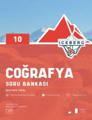 Okyanus Yayınları 10. Sınıf Iceberg Coğrafya Soru Bankası - 1