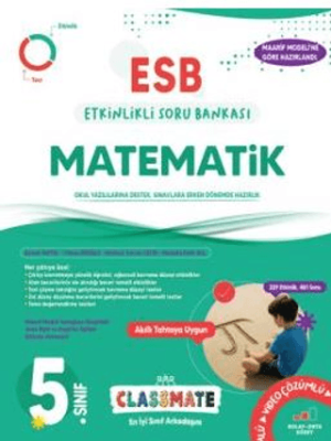 Okyanus Yayınları 5. Sınıf Classmate Matematik Etkinlikli Soru Bankası - 1