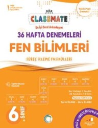 Okyanus Yayınları 6. Sınıf Classmate 36 Hafta Denemeleri Fen Bilimleri - Okyanus Yayınları