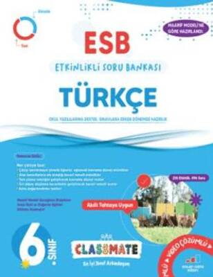 Okyanus Yayınları 6. Sınıf Classmate Türkçe Etkinlikli Soru Bankası - 1