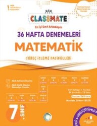 Okyanus Yayınları 7. Sınıf Matematik Classmate 36 Hafta Denemeleri - Okyanus Yayınları