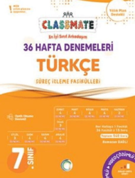 Okyanus Yayınları 7. Sınıf Türkçe Classmate 36 Hafta Denemeleri - Okyanus Yayınları