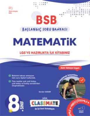 Okyanus Yayınları 8. Sınıf Classmate Başlangıç Matematik Soru Bankası - 1