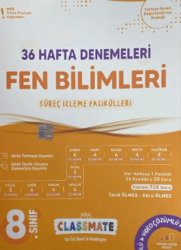 Okyanus Yayınları 8. Sınıf Fen Bilimleri Classmate 36 Hafta Denemeleri - Okyanus Yayınları