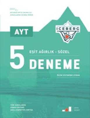 Okyanus Yayınları AYT Iceberg 5 Deneme Eşit Ağırlık - Sözel - 1