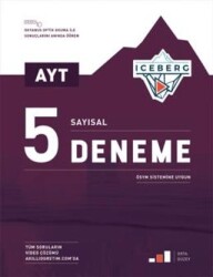 Okyanus Yayınları AYT Iceberg 5 Deneme Sayısal - Okyanus Yayınları