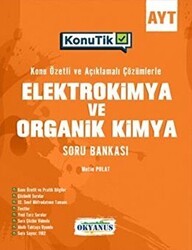 Okyanus Yayınları AYT KonuTik Elektrokimya ve Organik Kimya Soru Bankası - Okyanus Yayınları