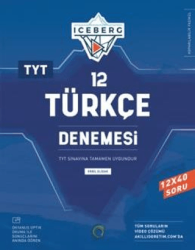 Okyanus Yayınları TYT Iceberg 12 Türkçe Denemesi - Okyanus Yayınları