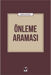 Önleme Araması - Adalet Yayınevi