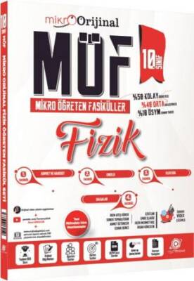 Orijinal Mikro 10. Sınıf Fizik MÖF Mikro Öğreten Fasiküller - 1