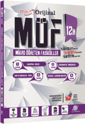 Orijinal Yayınları 12. Sınıf Matematik MÖF Mikro Öğreten Fasiküller - Orijinal Yayınları