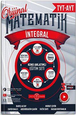 Orijinal Yayınları TYT AYT İntegral Konu Anlatım - 1