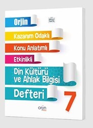 Orjin Yayınları Orjin 7. Sınıf Din Kültürü Ve Ahlak Bilgisi Akıllı Defter - Orjin Yayınları