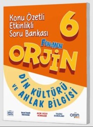 Orjin Yayınları 6. Sınıf Din Kültürü ve Ahlak Bilgisi Orjin Konu Anlatımlı Defter - Orjin Yayınları