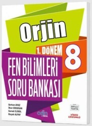 Orjin Yayınları 8. Sınıf Fen Bilimleri 1. Dönem 2. Dönem Orjin Soru Bankası - Orjin Yayınları
