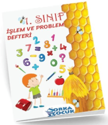 Orka Çocuk Yayınları 1. Sınıf İşlem Ve Problem Defteri - 1 - Orka Çocuk Yayınları