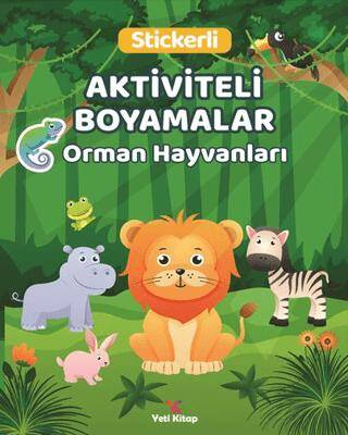 Orman Hayvanları Aktiviteli Boyamalar - 1