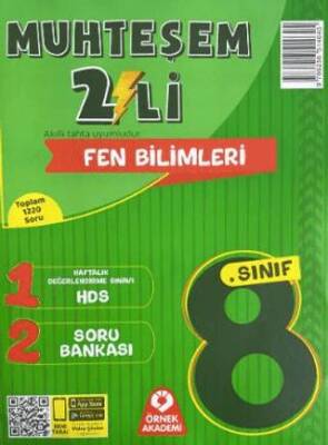 Örnek Akademi 8. Sınıf Muhteşem 2`li Fen Bilimleri Seti - 1