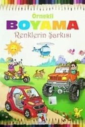 Örnekli Boyama - Renklerin Şarkısı - Nurdan Yayınları