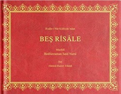 Orta Boy Beş Risale Mecmuası Mukayeseli - Yatay - Hayrat Neşriyat