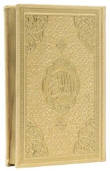 Orta Boy Bilgisayar Hatlı Arapça Tepe Varaklı Termo Deri Kuran-ı Kerim Gold 14810 - Furkan Neşriyat