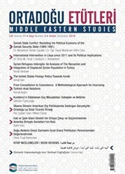Ortadoğu Etütleri Cilt: 11 Sayı: 2 Aralık 2019 - 1