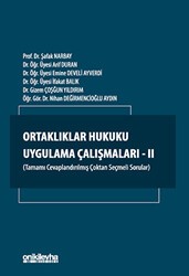 Ortaklıklar Hukuku Uygulama Çalışmaları - II - On İki Levha Yayınları