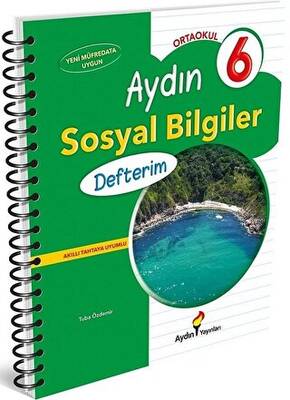 Aydın Yayınları Ortaokul 6 Aydın Sosyal Bilgiler Defterim - 1