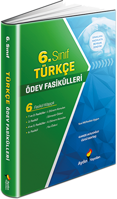 Aydın Yayınları Ortaokul 6 Türkçe Ödev Fasikülleri - 1