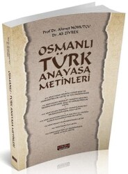 Osmanlı Türk Anayasa Metinleri - Savaş Yayınevi