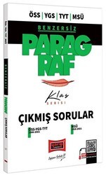Yargı Yayınevi ÖSS YGS TYT MSÜ Klas Serisi Benzersiz Paragraf Çıkmış Sorular - 1