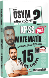 ÖSYM Böyle Sorar 2026 KPSS Matematik Tamamı Video Çözümlü 15 Deneme Sınavı - Dizgi Kitap