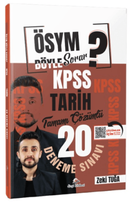 ÖSYM Böyle Sorar 2026 KPSS Tarih Tamamı PDF Çözümlü 20 Deneme Sınavı - 1