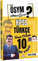 ÖSYM Böyle Sorar 2026 KPSS Türkçe Tamamı PDF Çözümlü 10 Deneme - Dizgi Kitap