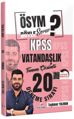 ÖSYM Böyle Sorar 2026 KPSS Vatandaşlık Tamamı PDF Çözümlü 20 Deneme - 1